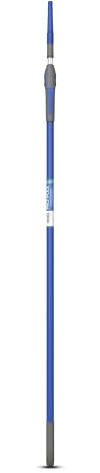 Axus Decor Extendable Paint Roller Pole (Blue Series) Paint Roller Pole With Universal Thread or Adaptor - Durable & Non-Slip Grip, For Wall Ceiling Painting & Window Cleaning - Long, 135cm to 243cm