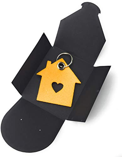 filzschneider Filz-Schlüsselanhänger Liebesnest (Farbauswahl) als Geschenk - made in germany