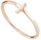 cai Damen Ring 925/- Sterling Silber rotvergoldet rot 135270047