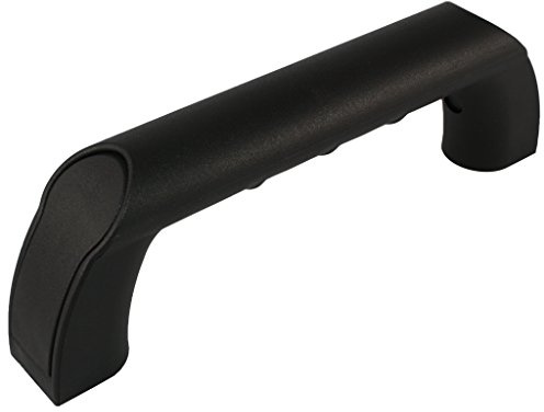 3D24 10 x Comfort Griff 160 mm, Kunststoff PA mit Abdeckkappen
