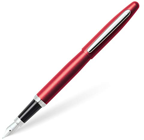 Sheaffer VFM Nickel Plate Trim Fountain Pen - Matte Black