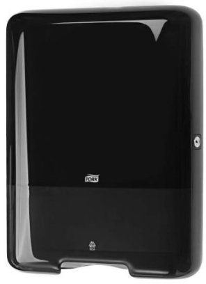 Tork® Spender Elevation für Falthandtücher - schwarz, Modell 553008 Ausführung Handtuchspender Größe 333 x 439 x 136 mm Farbe schwarz