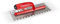 Peigne acier 28 cm (10 x 10) RUBI - 25906