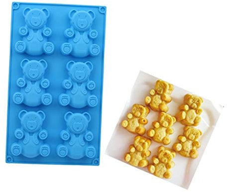 FantasyDay Ustensiles à pâtisserie Antiadhésif Moule en silicone Pour Muffins, gâteau au chocolat, moule à savons, Cupcake Et Gelée - Ustensile de cuisine en silicone plus épais de qualite superieur