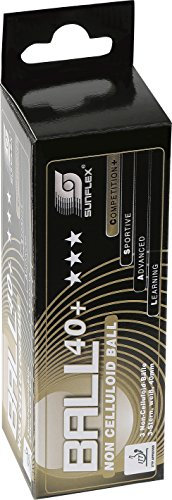 Sunflex 40 Plus 3 Star Tischtennis Ball – Mehrfarbig
