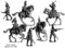 Perry Miniatures FN130 Französische Napoleonische Dragoner 28 mm Hartplastik-Figuren x13