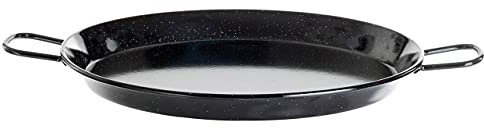 Paella-Pfanne Stahl emailliert, Original Paellapfanne (Ø 28 cm)