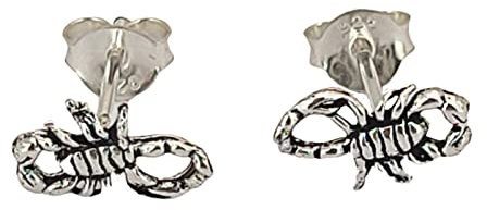 Skorpion Ohrstecker aus 925 Sterling Silber ST.34