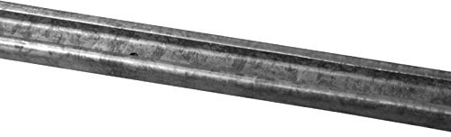 Rail de guidage acier galvanisé 2,5 m pour porte coulissante suspendue (30077)