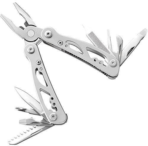Alpina Sport Multi Tool T1 kleines Multitool, Silber, One Size