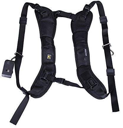 Fotga Schnellladekamera, Hartplastik mit Gürtelschnalle, Tastenhalterungs-Clip für den Gürtel, verstellbarer Kamera-Hüftgurt und Handschlaufe für DSLR-Kameras von Canon, Nikon, Pentax, Olympus, Sony, Fuji, Panasonic