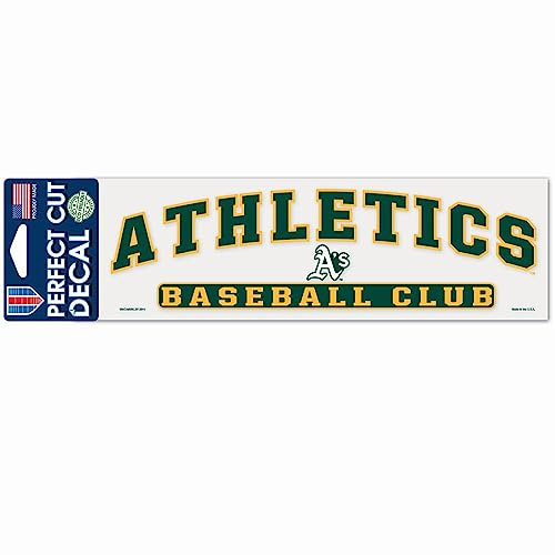 Wincraft MLB Perfect Cut Aufkleber 8x25cm Oakland Athletics