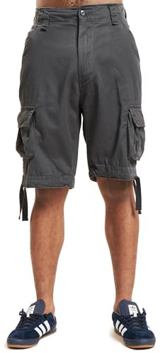 Brandit Herren Urban Legend Shorts Cargos, Anthracite, 6XL