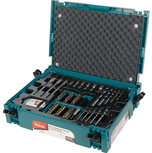 Makita B-51661 Bitsatz für Bauunternehmer, 66 Teile Bitsatz für Bauunternehmer