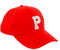 Morefaz Unisex Jungen Mädchen Mütze Baseball Cap ROT Hut Kinder Kappe Alphabet A-Z TM (P)