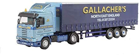 Oxford Scania 113 40ft Curtainside - Gallacher Bros