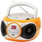 Trevi CD 512 Digital 6W Naranja, Plata - Radio CD (Digital, Am,FM, 87,5-108 MHz, 540-1600 kHz, Jugador, CD,CD-R,CD-RW)