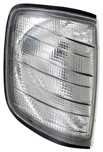 TYC Satz Frontblinker passgenau | kompatibel mit Mercedes-Benz W124 1985-1995 - Smoke