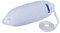 AWN Bootsfender mit Leine, Ø 20x63 cm, Farbe Weiß, mit 1,5 m Fenderleine, hochwertiges Messingventil, Fender für Boote