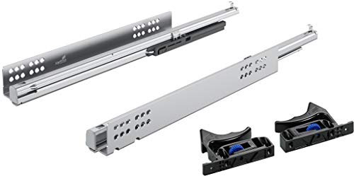Hettich Vollauszug Quadro V6 mit Silent System für Holzschubkästen NL: 520 mm