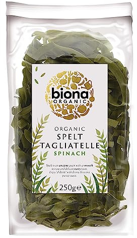 Biona Organic Spelt Tagliatelle Spinach, 6x250g