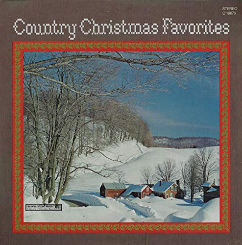 Country Christmas Favorites (Lynn Anderson, Chuck Wagon Gang, Johnny Cash, Patti Page, Carl Smith, Tammy Wynette, Marty Robins, Jim Nabors, George Morgan, Ray Price) Record Album LP Vinyl