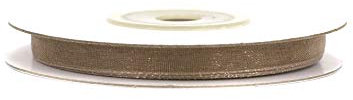 Organzaband 6mm x 25m (taupe 823)