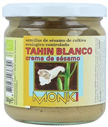 Monki Tahin Blanco Crema S/s Eco, 330 Gramo