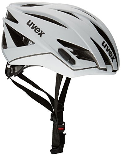 Uvex Ultrasonic Race – Fahrradhelm, Fahrradhelm, WHITE MAT, 52-56 cm