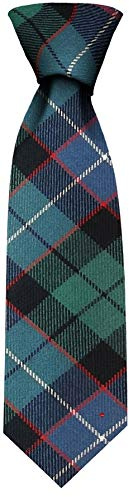 I LUV LTD Gents Neck Tie Russell Ancient Tartan Lightweight Scottish Clan Tie