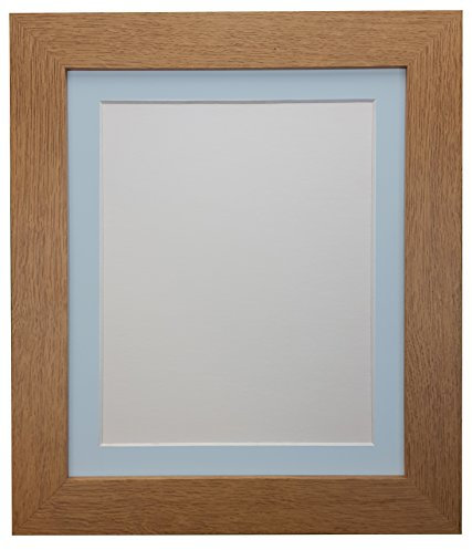 FRAMES BY POST Bilderrahmen „London“, Holz, Eiche, 10 x 8 Inches Image Size A5