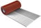 Wandanschlussband Kaminanschlussband plissiertes Aluminium 30 cm x 5 m Dach Kamin Wand Schornstein 7 Farben (Ziegelrot)