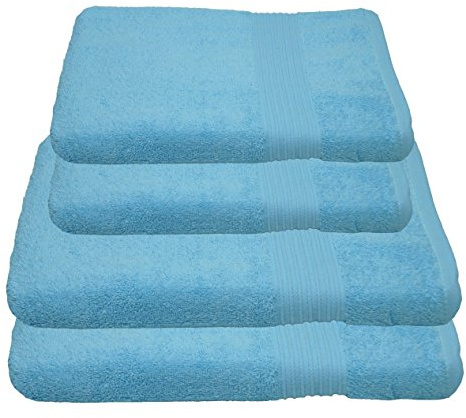 Julie Julsen Handtuch Set 2X Duschtuch 2X Handtuch Hellblau/in 23 Farben erhältlich weich und saugstark