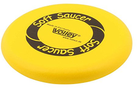 VOLLEY ELE Soft Saucer - Frisbee für Kinder - 250 mm - Gelb