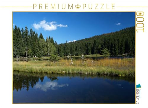 CALVENDO Puzzle Wölkchen über dem Kleinen Arbersee | 1000 Teile Lege-Größe 64 x 48 cm Foto-Puzzle für glückliche Stunden
