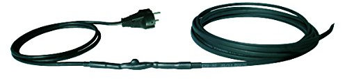 Etherma 37354 FPT-8 Steckerfertiges Rohrbegleitheizband mit Thermostat, 136 W, 8 m