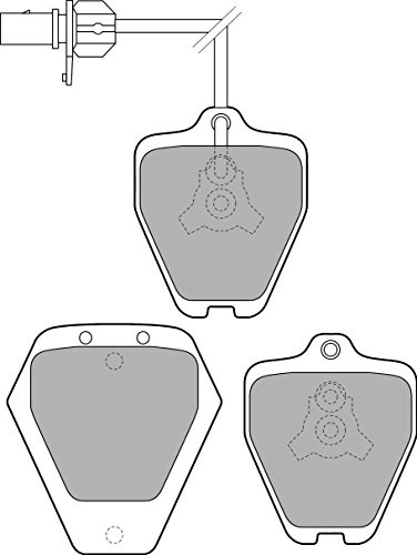 Delphi LP1760 Brake Pad
