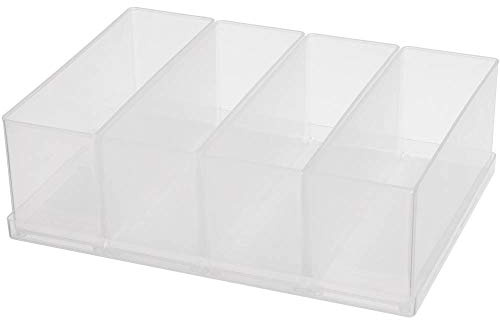 RAACO Einsatzset, Ordnungssysteme, Typ 80 BA: 4xBA8-2, transparent, 136518