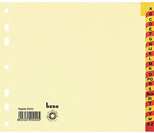 Bene 93403 Register A-Z, Karton