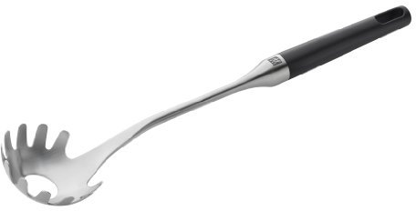 Zwilling 376160000 Twin Pure black Pastalöffel, Satinierter Edelstahl, spülmaschinengeeignet, 340 mm