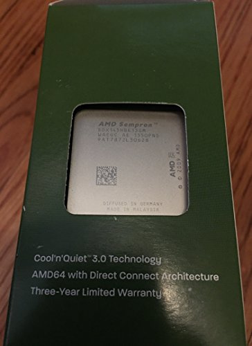 AMD AMD Sempron Sempron 145 (2.80 GHz, 1MB Cache, Socket AM3, 45W, Retail Boxed)