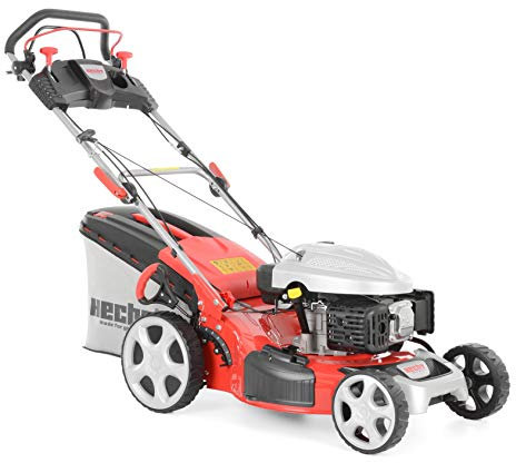HECHT 5534 SX Benzin-Rasenmäher Benzin-Mäher 4,4 kW (6,0 PS), Schnittbreite 51 cm, 60 Liter Fangkorbvolumen