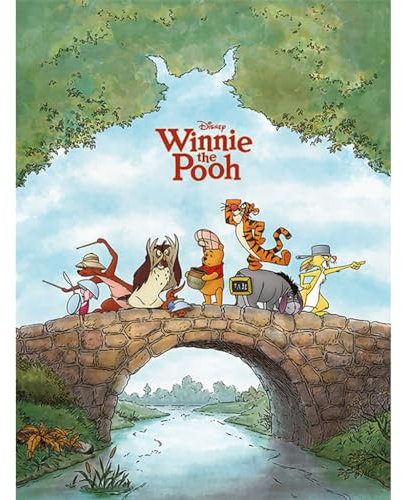 Disney Leinwanddruck, Polyester, Mehrfarbig, 60 x 80 cm