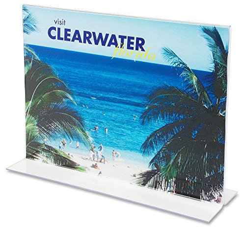 Office Depot(R) Aufstehender Schilderhalter, horizontal, 21,6 cm H x 27,9 cm B