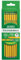 Dixon Ticonderoga Wood-Cased #2 HB Pencils, Pre-Sharpened, Hang Tab Box of 18, Yellow (13818) by Dixon Ticonderoga