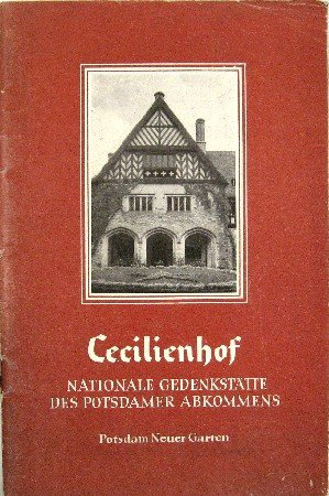 Cecilienhof. Gedenkstätte des Potsdamer Abkommens im Neuen Garten.