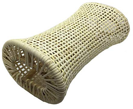 Yotsu Ami Bettkissen, japanischer Stil, Rattan, 30 x 17 x 12 cm, aus Japan