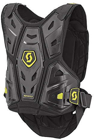 Scott Commander Body Armor Jr Kinder MX Motocross Brust- / Rückenpanzer schwarz/grün: Größe: XS