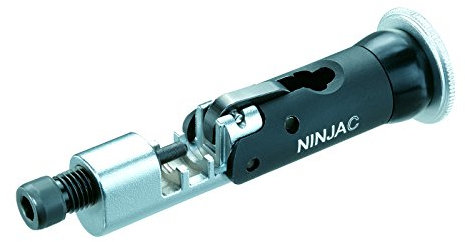 Topeak Unisex's Ninja C Hidden Bike, Black, Silver, 8.6 x 2.3 x 2.3 cm / 3.4 Tool 8.5 x 2.3 x 2.3 cm / 3.3 x 0.9â€ (Chain Hook)