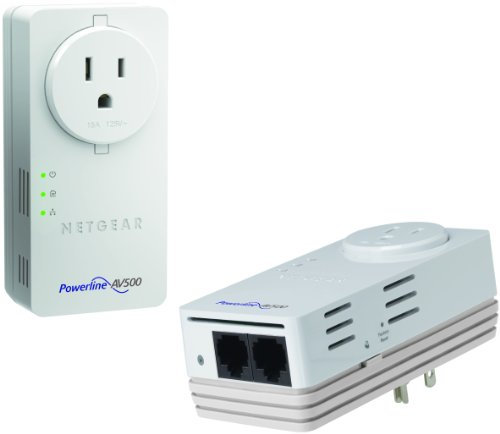 NETGEAR Powerline 500Mbps 2-Port Adapter - Starter Kit (XAVB5602)
